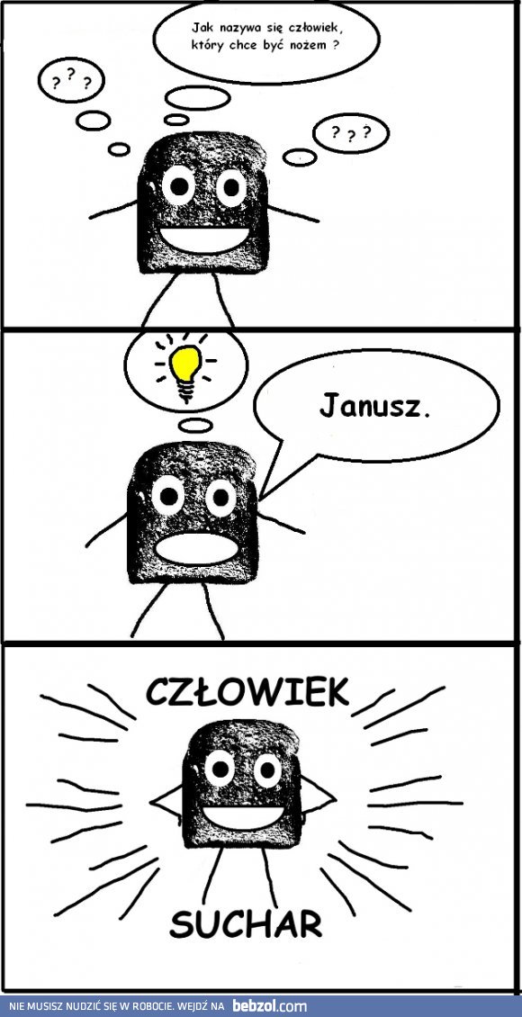 Człowiek suchar