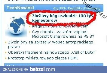 Technowinki na Onecie...