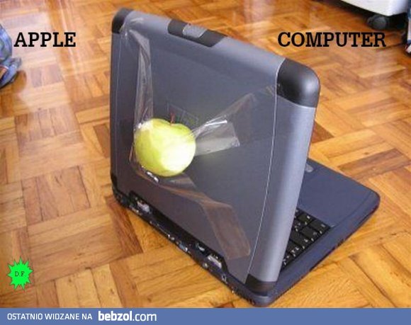 Widziałeś mojego nowego MacBooka?