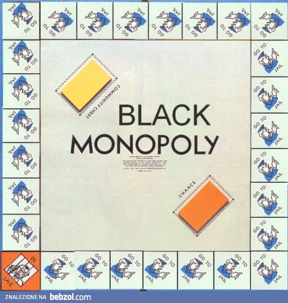 Gra Monopol w wersji dla murzynów