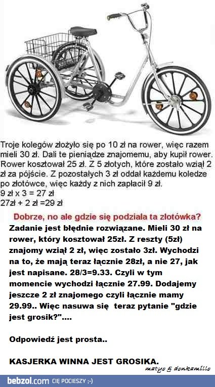 Poprawne rozwiązanie zadania