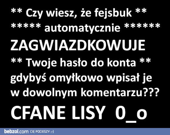 Cfane lisy z nich