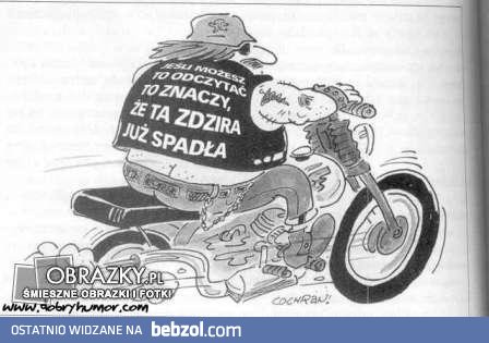 Przekaz motocyklisty