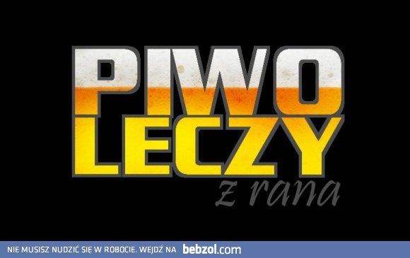 Piwo ma właściwości lecznicze