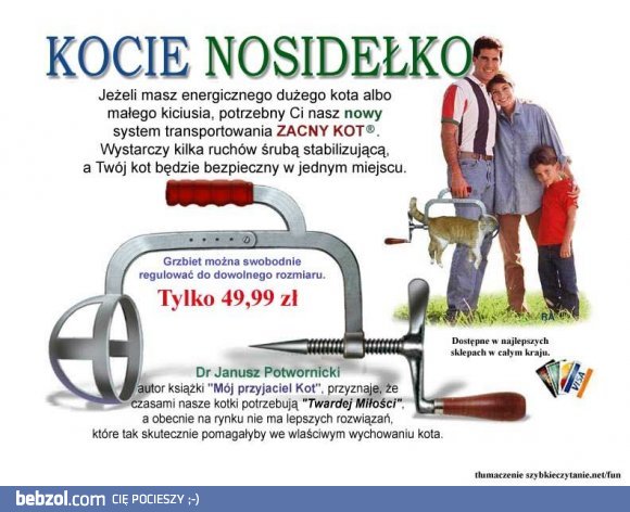 Kocie nosidełko