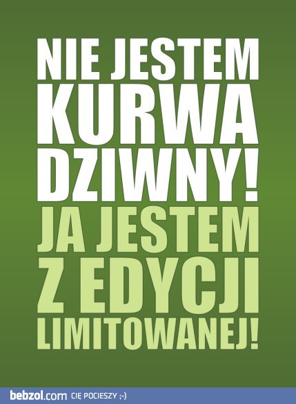 Nie jestem dziwny