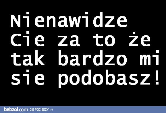 Nienawidzę Cię za...