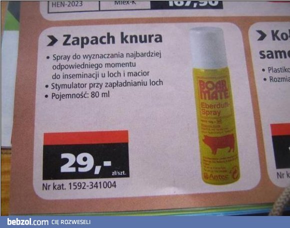 Zapach knura