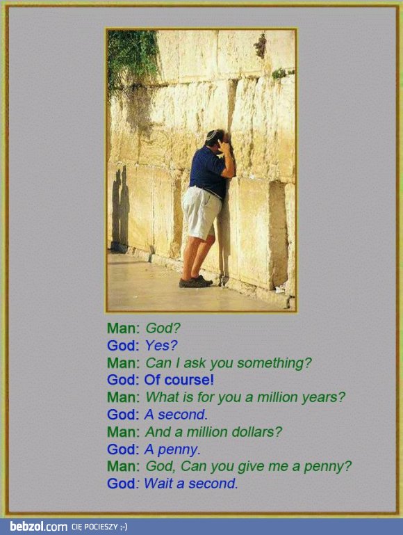 Nie ma to jak ściana płaczu