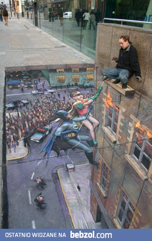 Na mojej ulicy jest Batman! :-)