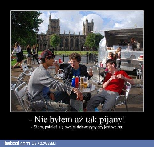 Nie pij w obecności swojej dziewczyny 