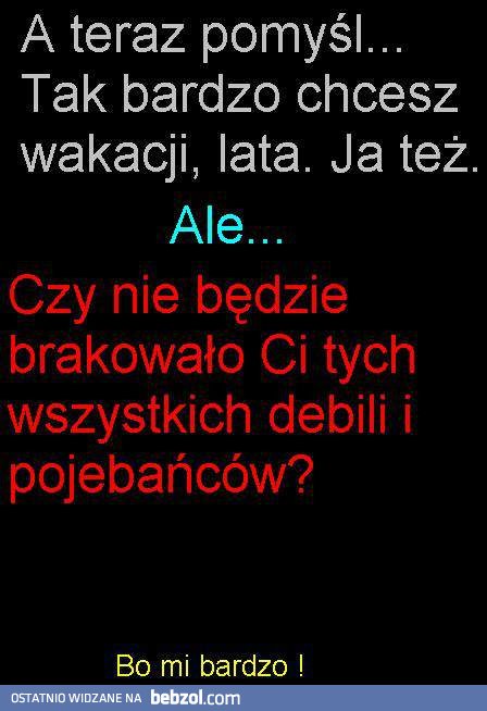 Tęsknota za klasą..