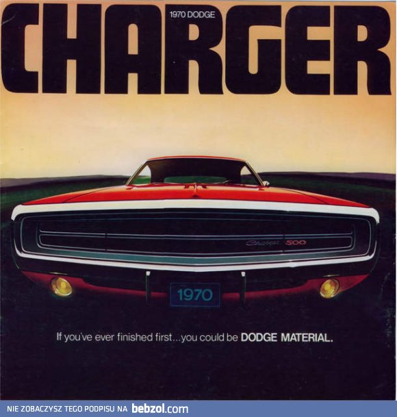 Dodge Charger... lubisz?
