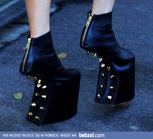 W tych butach lepiej nie biegać 