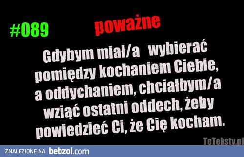 Wziąć ostatni oddech i....