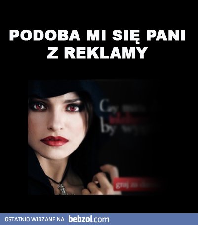 pani z reklamy