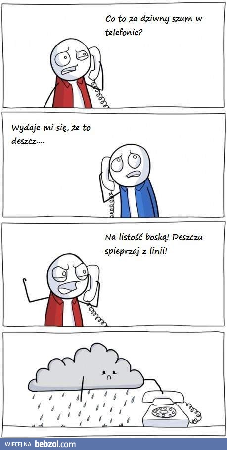 Deszcz na linii