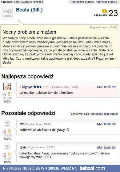 Puknij się w czoło