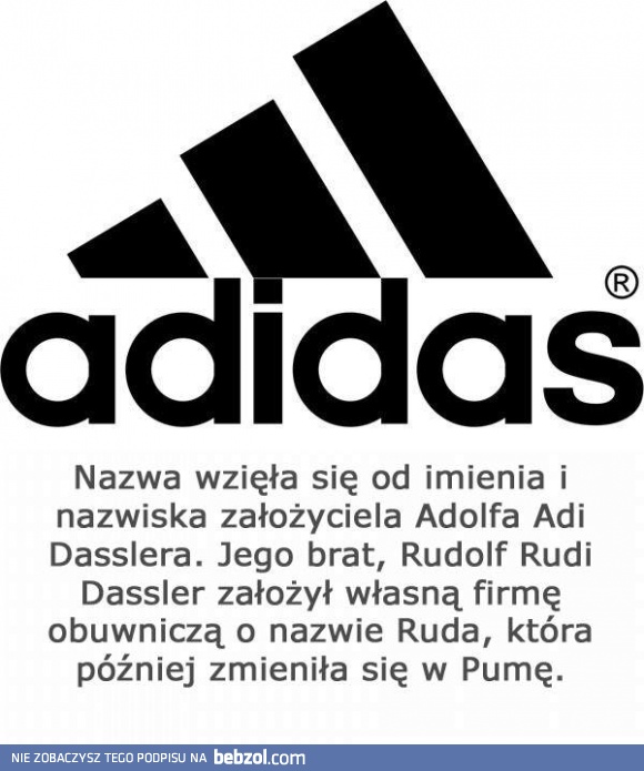 Nazwa Adidas