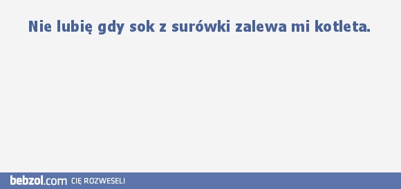 Sok z surówki