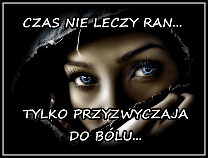 CZAS NIE LECZY RAN