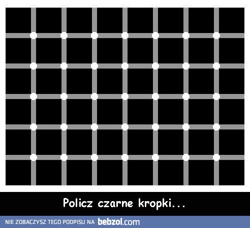 Policz czarne kropki