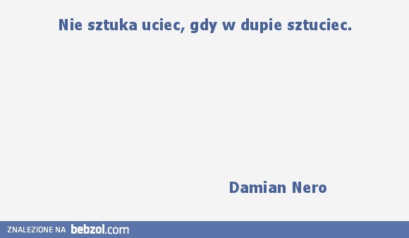 Ważny cytat szkolny.