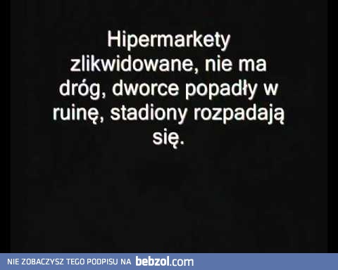 aPOkalipsa Rządy Platformy Obywatelskiej