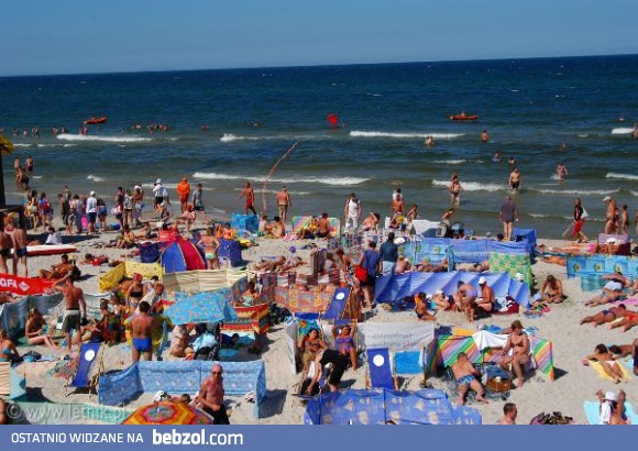 Oto weekend na plaży... :D