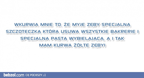 Żółte zęby