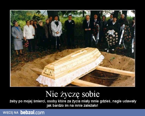 Nie życzę sobie