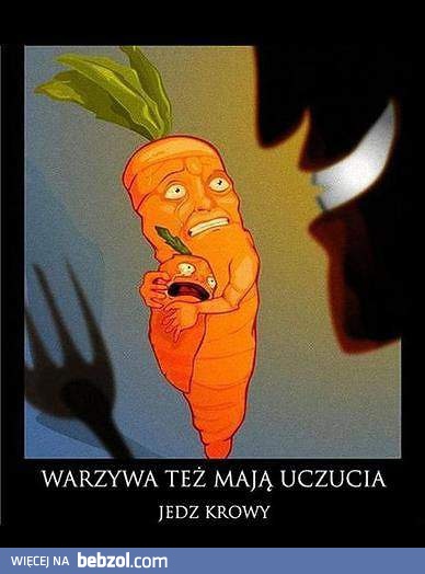 Warzywa też mają uczucia