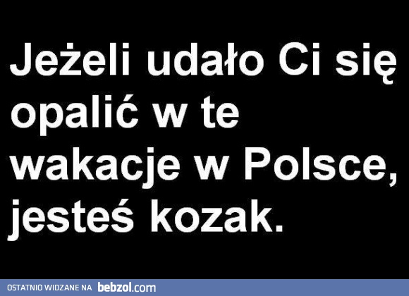 Wakacje w Polsce..