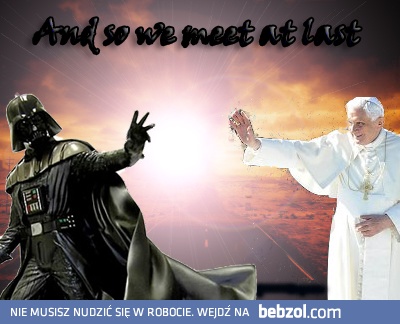 vader vs pope