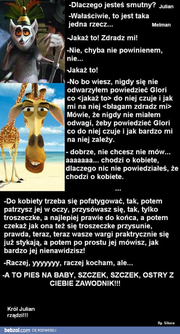 Król Julian i Melman