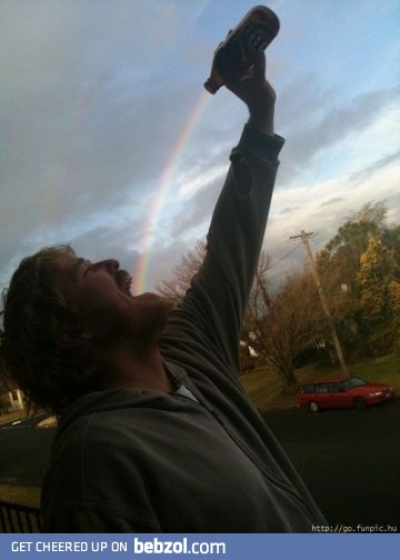 Drink the rainbow!