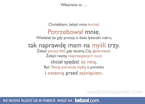 Właściwie to...