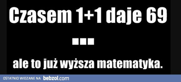 Wyższa matematyka 