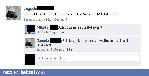 Zamarzające światło