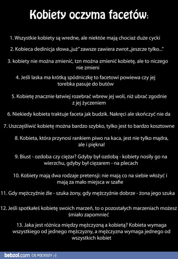 Kobiety oczyma mężczyzn