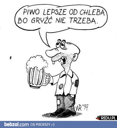 Piwo lepsze od chleba