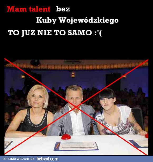 Wojewódzki testuje Smartfona wiec nie będzie go w Mam Talent