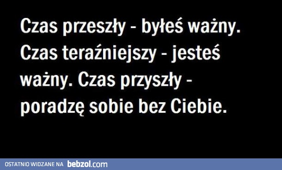 Czas przyszły..