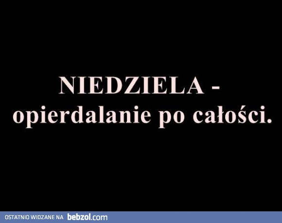 Niedziela