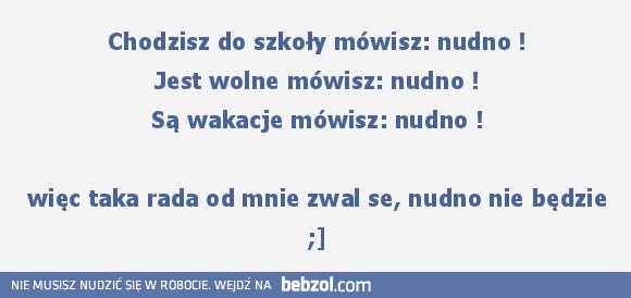 Brak zainteresowań robi swoje