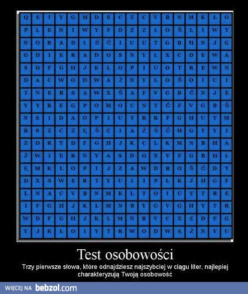 Test osobowości 