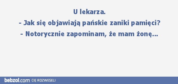 Zaniki pamięci