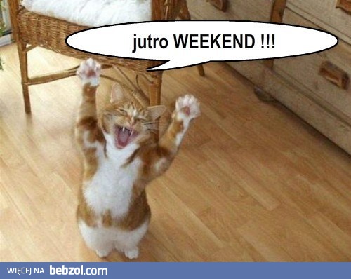 Jutro weekend!