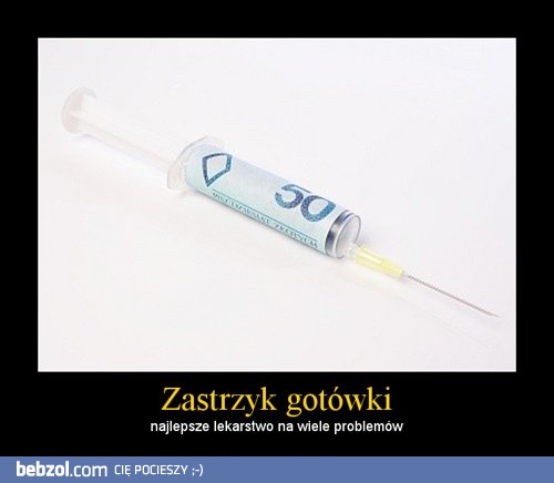 Zastrzyk gotówki 