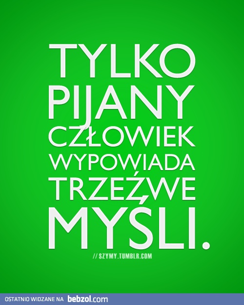 Trzeźwe myśli 